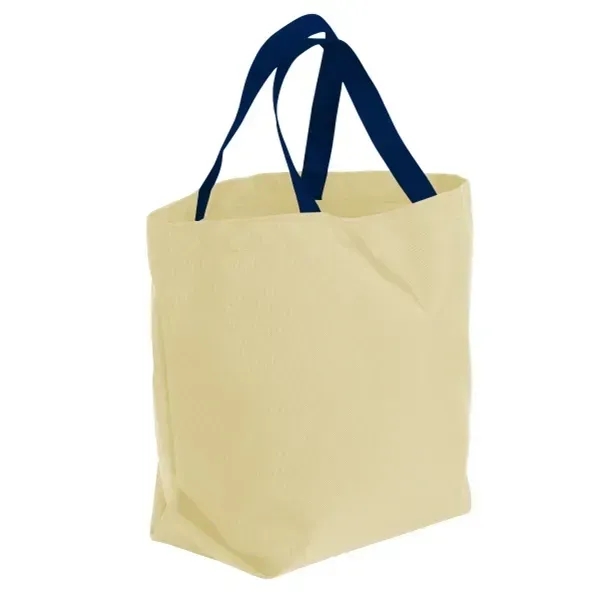Order Custom Logo Canvas Grocery Tote Bags-Extensive Color Options-17 Sizes. Union... from ASI 73775 Unionwear
