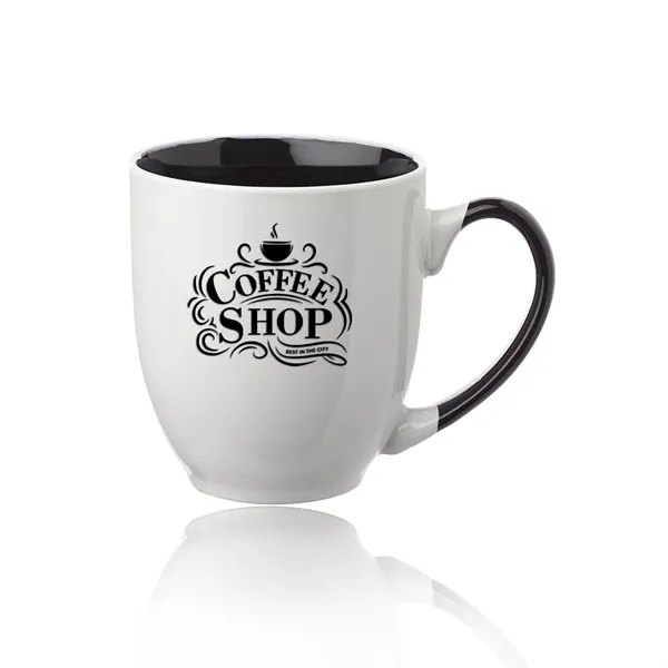 16 oz. Two-tone bistro mug.... from ASI 39552 BEL Promo