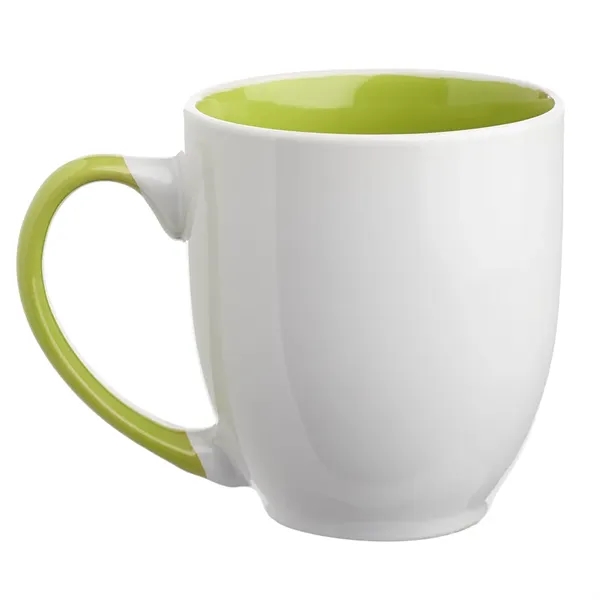 16 oz. Two-tone bistro mug.... from ASI 39552 BEL Promo