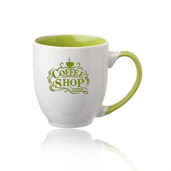 16 oz. Two-tone bistro mug.... from ASI 39552 BEL Promo