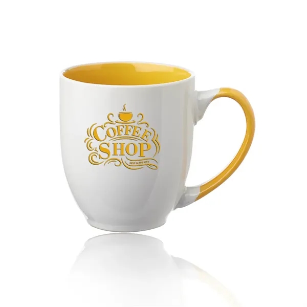 16 oz. Two-tone bistro mug.... from ASI 39552 BEL Promo