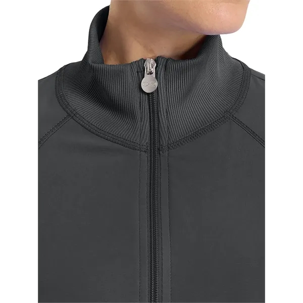 Cherokee Infinity Women's Zip-Front Warm-Up Jacket... from ASI 86018 Scrub Authority / Uniform Stores