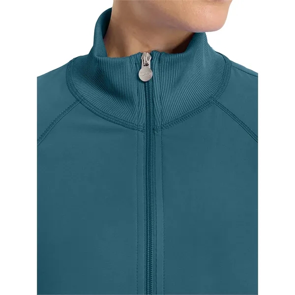 Cherokee Infinity Women's Zip-Front Warm-Up Jacket... from ASI 86018 Scrub Authority / Uniform Stores