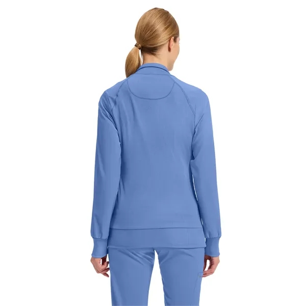 Cherokee Infinity Women's Zip-Front Warm-Up Jacket... from ASI 86018 Scrub Authority / Uniform Stores