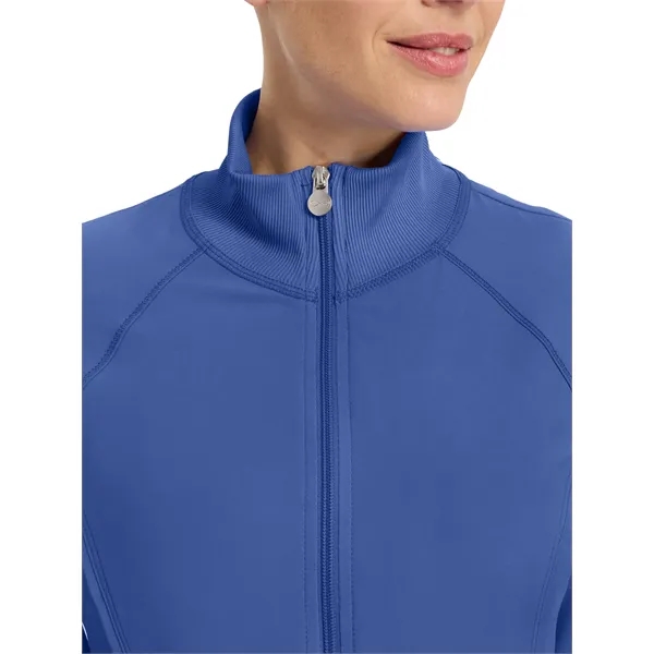 Cherokee Infinity Women's Zip-Front Warm-Up Jacket... from ASI 86018 Scrub Authority / Uniform Stores