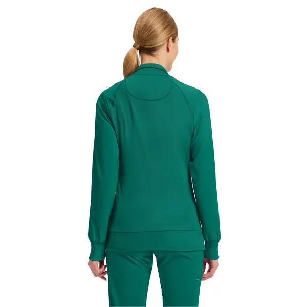 Cherokee Infinity Women's Zip-Front Warm-Up Jacket... from ASI 86018 Scrub Authority / Uniform Stores