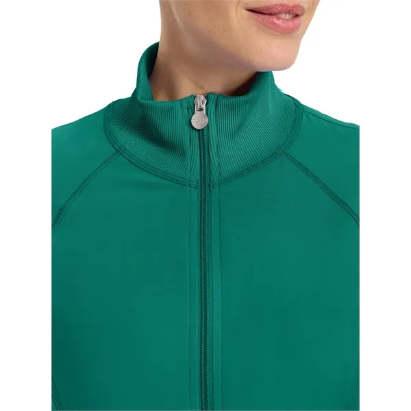 Cherokee Infinity Women's Zip-Front Warm-Up Jacket... from ASI 86018 Scrub Authority / Uniform Stores