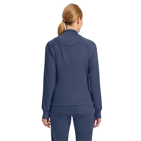 Cherokee Infinity Women's Zip-Front Warm-Up Jacket... from ASI 86018 Scrub Authority / Uniform Stores