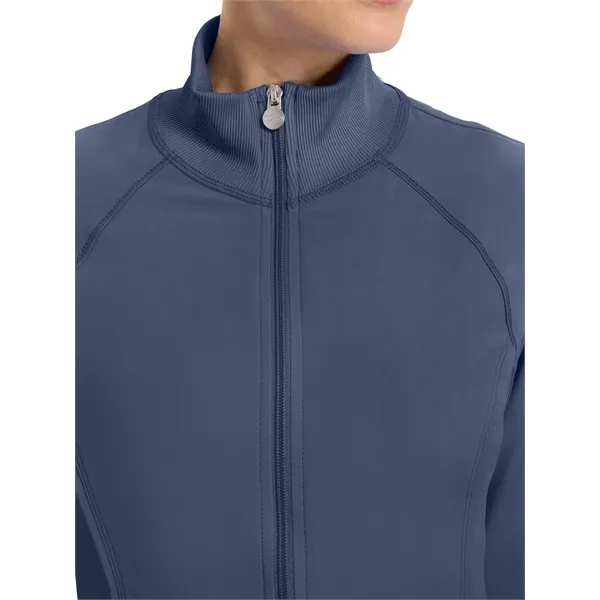 Cherokee Infinity Women's Zip-Front Warm-Up Jacket... from ASI 86018 Scrub Authority / Uniform Stores