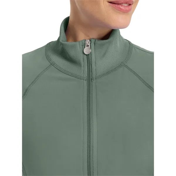 Cherokee Infinity Women's Zip-Front Warm-Up Jacket... from ASI 86018 Scrub Authority / Uniform Stores