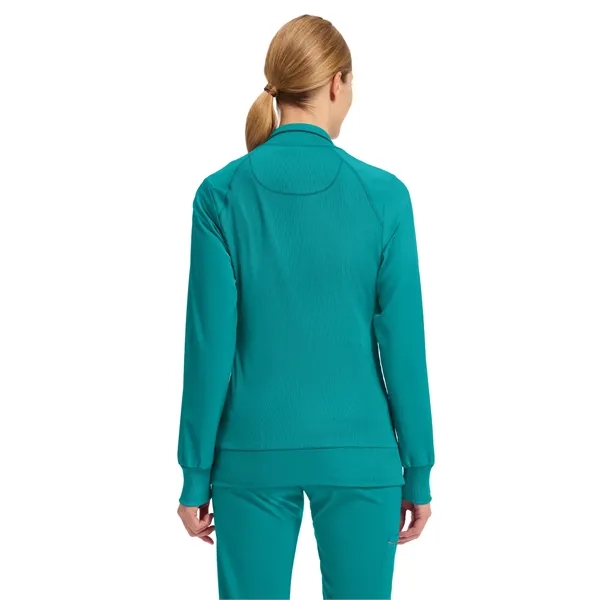 Cherokee Infinity Women's Zip-Front Warm-Up Jacket... from ASI 86018 Scrub Authority / Uniform Stores