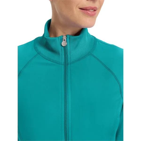Cherokee Infinity Women's Zip-Front Warm-Up Jacket... from ASI 86018 Scrub Authority / Uniform Stores