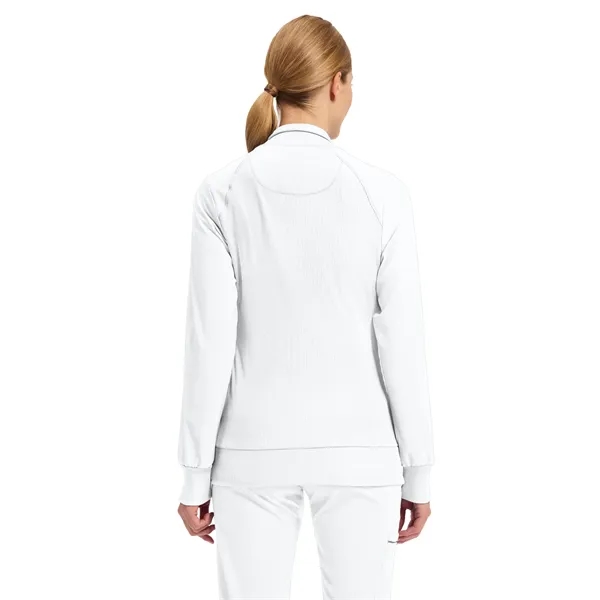 Cherokee Infinity Women's Zip-Front Warm-Up Jacket... from ASI 86018 Scrub Authority / Uniform Stores