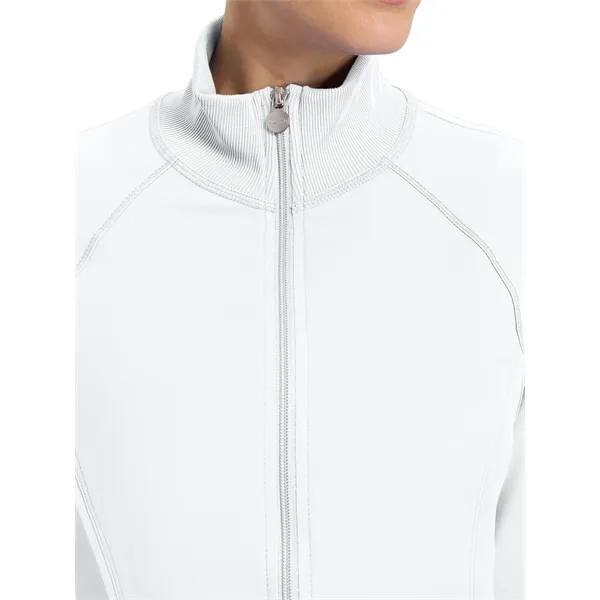 Cherokee Infinity Women's Zip-Front Warm-Up Jacket... from ASI 86018 Scrub Authority / Uniform Stores