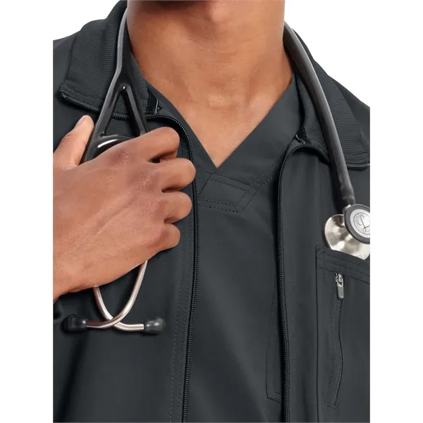 Cherokee - Infinity - Modern Fit Zip Front Collared Jacket... from ASI 86018 Scrub Authority / Uniform Stores