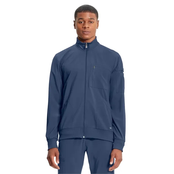 Cherokee - Infinity - Modern Fit Zip Front Collared Jacket... from ASI 86018 Scrub Authority / Uniform Stores