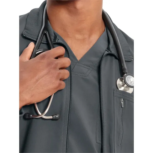Cherokee - Infinity - Modern Fit Zip Front Collared Jacket... from ASI 86018 Scrub Authority / Uniform Stores