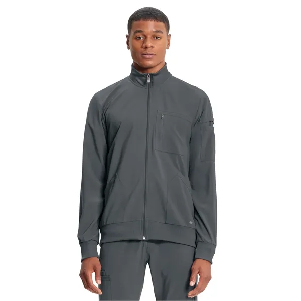 Cherokee - Infinity - Modern Fit Zip Front Collared Jacket... from ASI 86018 Scrub Authority / Uniform Stores