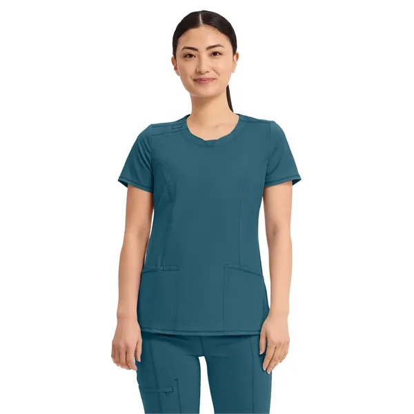 Cherokee Infinity Women's Round Neck Top... from ASI 86018 Scrub Authority / Uniform Stores