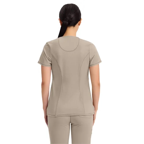 Cherokee Infinity Women's Round Neck Top... from ASI 86018 Scrub Authority / Uniform Stores