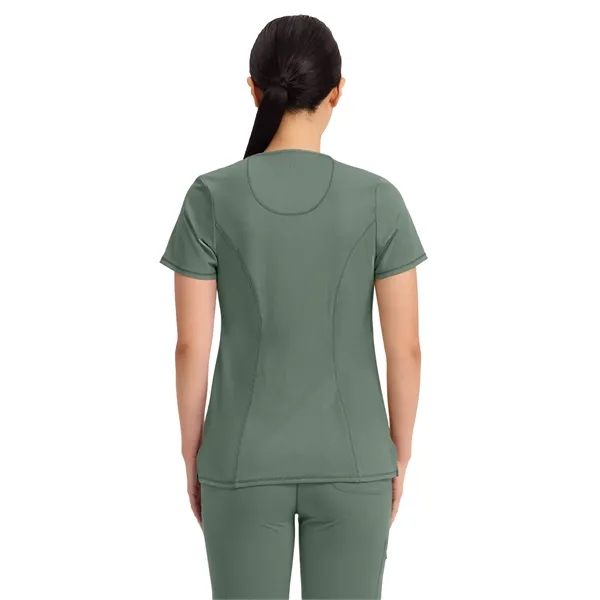Cherokee Infinity Women's Round Neck Top... from ASI 86018 Scrub Authority / Uniform Stores