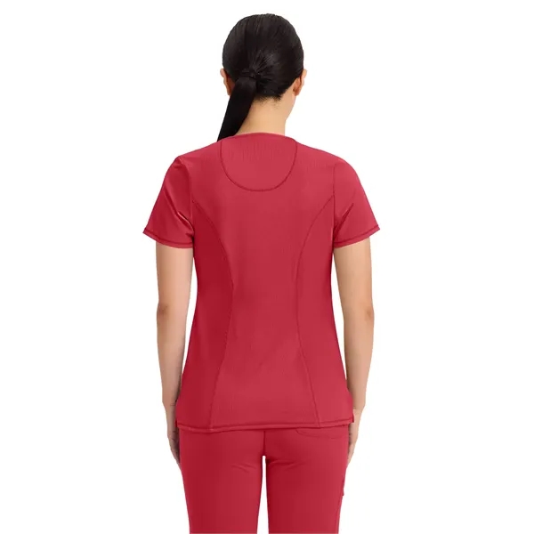 Cherokee Infinity Women's Round Neck Top... from ASI 86018 Scrub Authority / Uniform Stores