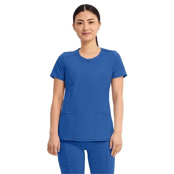 Cherokee Infinity Women's Round Neck Top... from ASI 86018 Scrub Authority / Uniform Stores