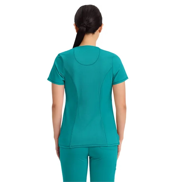 Cherokee Infinity Women's Round Neck Top... from ASI 86018 Scrub Authority / Uniform Stores