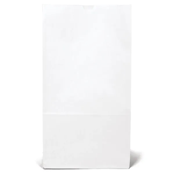 20# paper bag with serrated cut top and gusset... from ASI 37940 Bag Makers Inc