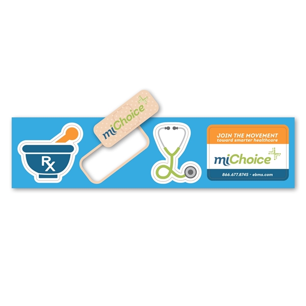 Set of 4 pop-out magnets with healthcare theme.... from ASI 68507 The Magnet Group / Magnet LLC™