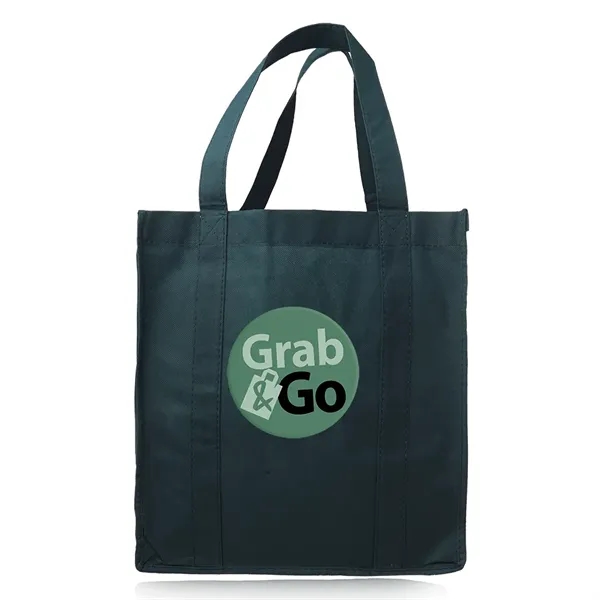 Grocery square tote bag, super strong 80 GSM material, 13" w... from ASI 39552 BEL Promo