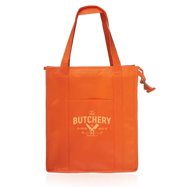Non woven insulated shopper tote bag, 80GSM Non-Woven Polypropylene.... from ASI 39552 BEL Promo
