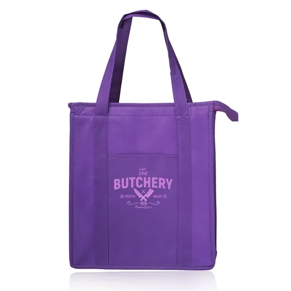 Non woven insulated shopper tote bag, 80GSM Non-Woven Polypropylene.... from ASI 39552 BEL Promo