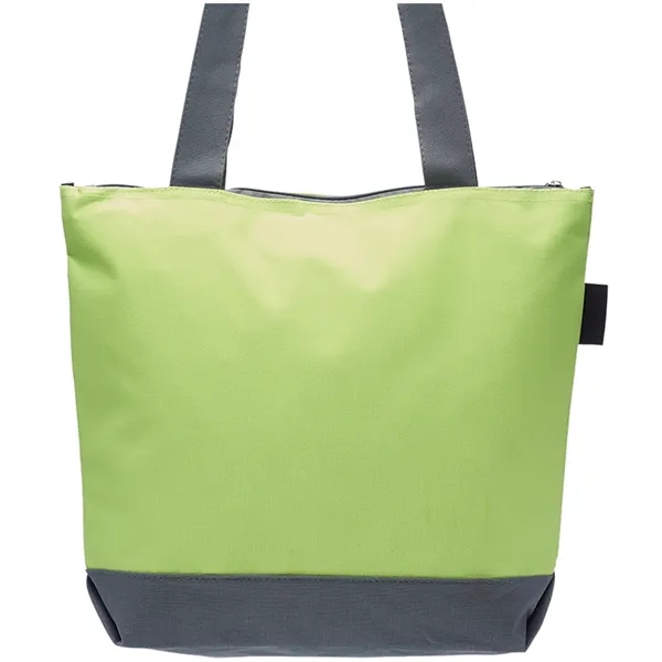 Durable 600 Denier polyester canvas tote bag, 16.5" x 14.5" with... from ASI 39552 BEL Promo