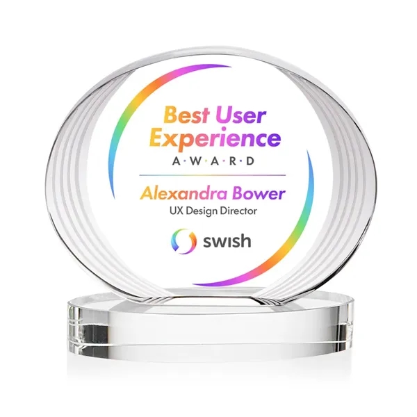 Sheraton VividPrint™ Award on Base - Clear... from ASI 84592 St Regis Group / St Regis