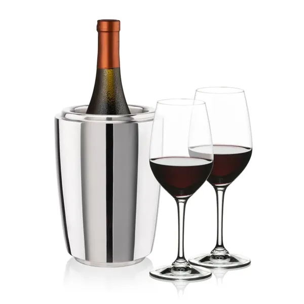 The Pescara Wine Cooler & Wine Glass Set is a refined... from ASI 84592 St Regis Group