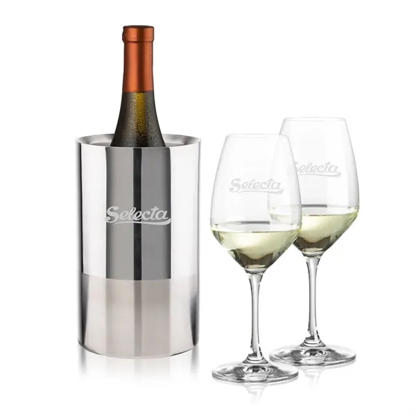Elevate any pour with the Catania Wine Cooler & Mandelay Wine... from ASI 84592 St Regis Group