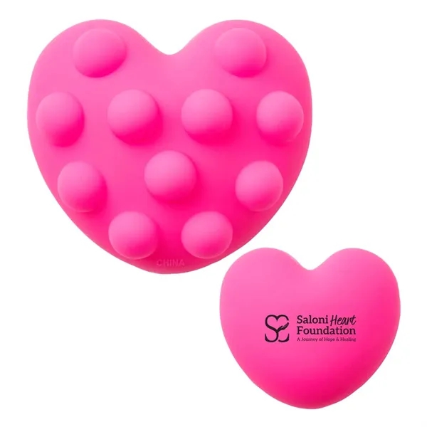 2.5" H  X 2.75 " W Heart shaped Push Pop... from ASI 63549 Jornik Manufacturing Corp