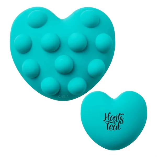 2.5" H  X 2.75 " W Heart shaped Push Pop... from ASI 63549 Jornik Manufacturing Corp