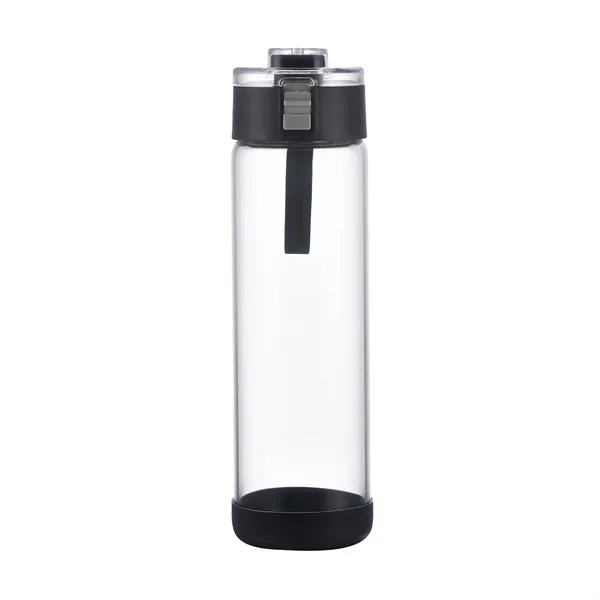 22oz glass travel bottle with locking lid, carry loop & non-slip... from ASI 41511 Brainchild USA Inc / BrainChild Gift Club
