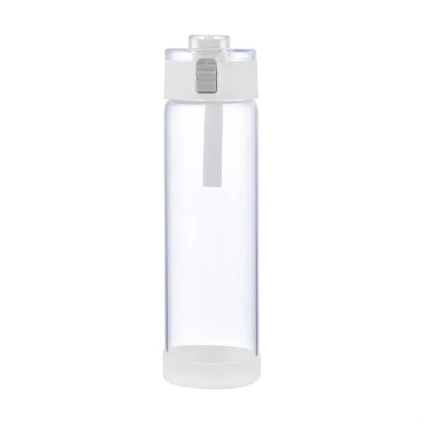 22oz glass travel bottle with locking lid, carry loop & non-slip... from ASI 41511 Brainchild USA Inc / BrainChild Gift Club