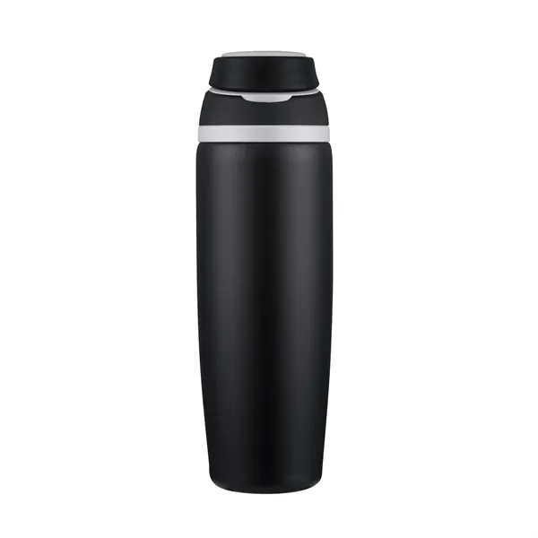 25oz dual-lid tumbler, 304 stainless steel, 12h hot/24h cold. Dual lid,... from ASI 41511 Brainchild USA Inc / BrainChild Gift Club