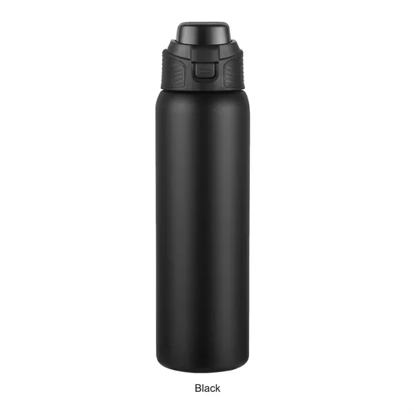 28oz vacuum insulated bottle. Keeps drinks hot 12h/cold 24h. 304 recycled... from ASI 41511 Brainchild USA Inc / BrainChild Gift Club