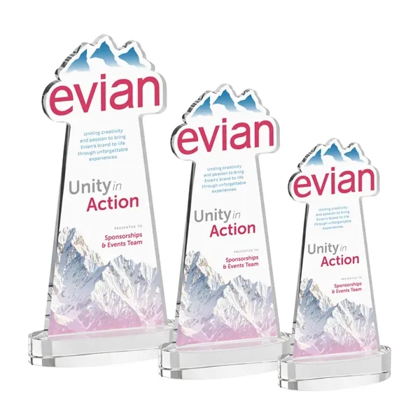 Custom VividPrint™ Award on Alberton Base - Clear (via Ocean)... from ASI 84592 St Regis Group / St Regis