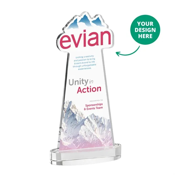 Custom VividPrint™ Award on Alberton Base - Clear (via Ocean)... from ASI 84592 St Regis Group / St Regis