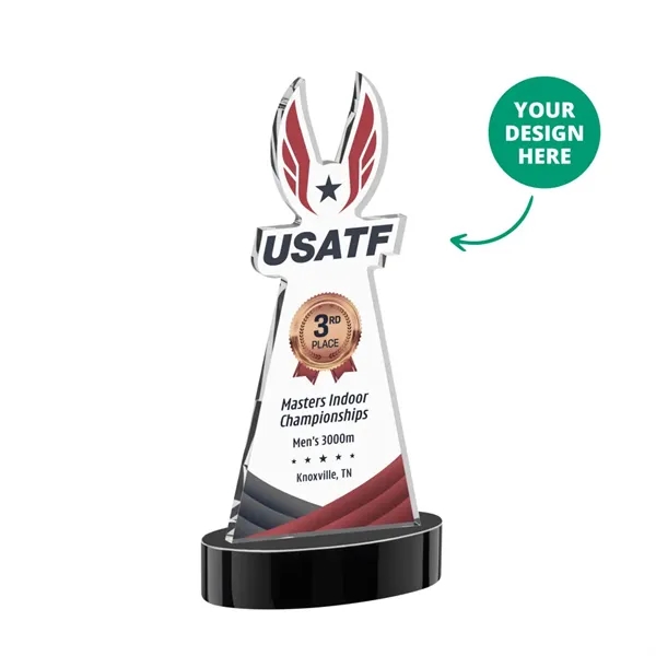 Custom VividPrint™ Award on Alberton Base - Black (via Ocean)... from ASI 84592 St Regis Group / St Regis