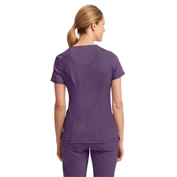 Cherokee Infinity Women's Mock Wrap Top... from ASI 86018 Scrub Authority / Uniform Stores