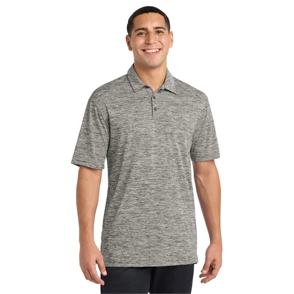 Sport-Tek PosiCharge Electric Heather Polo.... from ASI 84863 SanMar