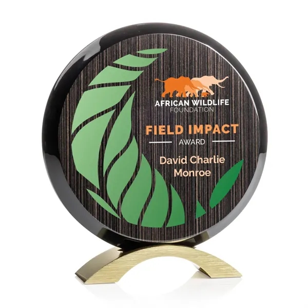 Donovan Slatewood VividPrint™ Award - Gold... from ASI 84592 St Regis Group / St Regis