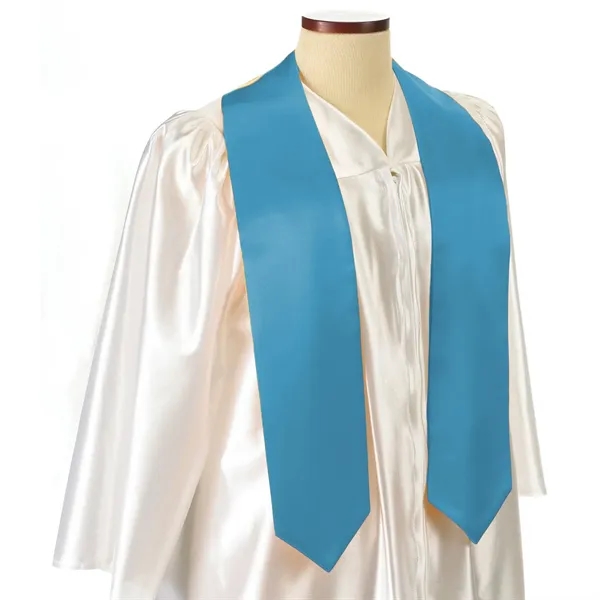 Med blue 60" bridal satin graduation sash.... from ASI 98085 Wolfmark